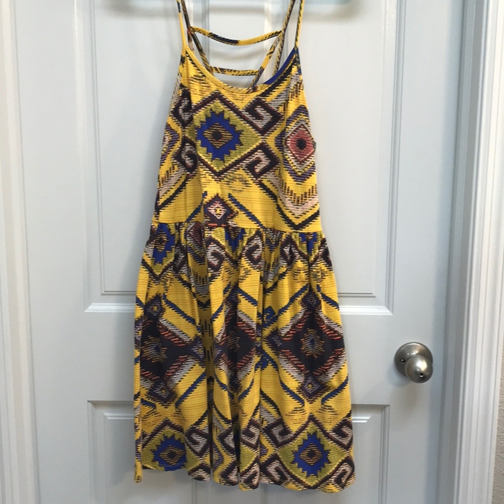 Aztec pattern dress